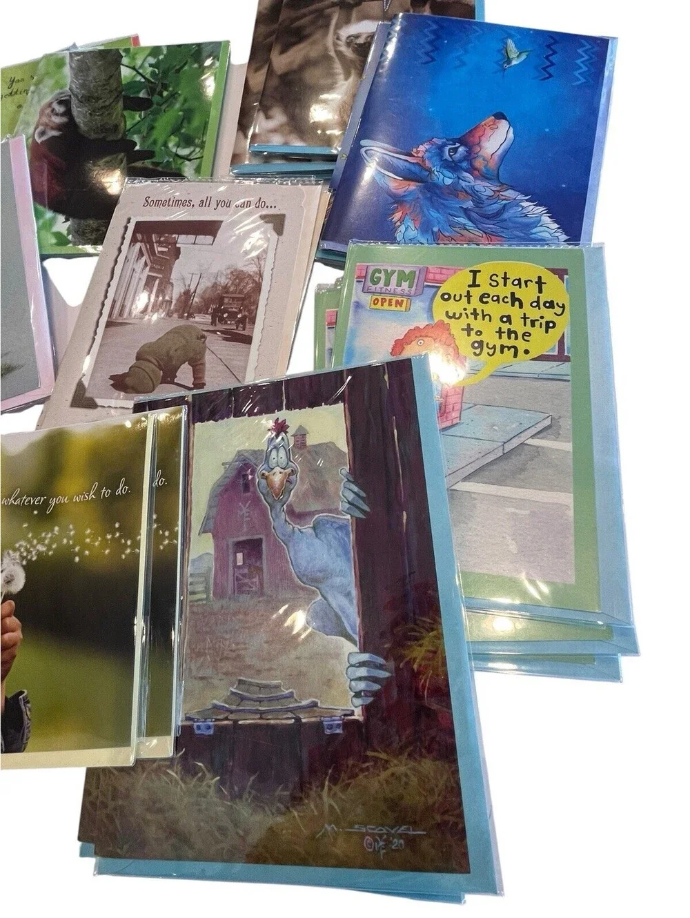 Greeting Cards-Love & Encouragement 20 Cards & Envelopes New GC105